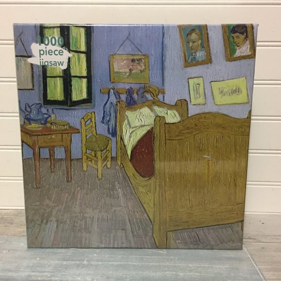 Vincent Van Gogh, Bedroom at Arles 1000 Piece Puzzle, Sealed - Picture 2 of 5